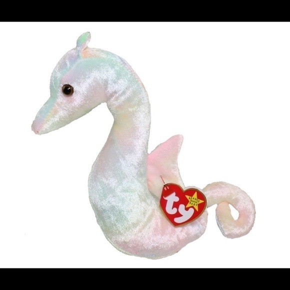 Neon the SeaHorse Beanie Babies Vintage TY 1999 with Original Tags - Picture 2 of 6